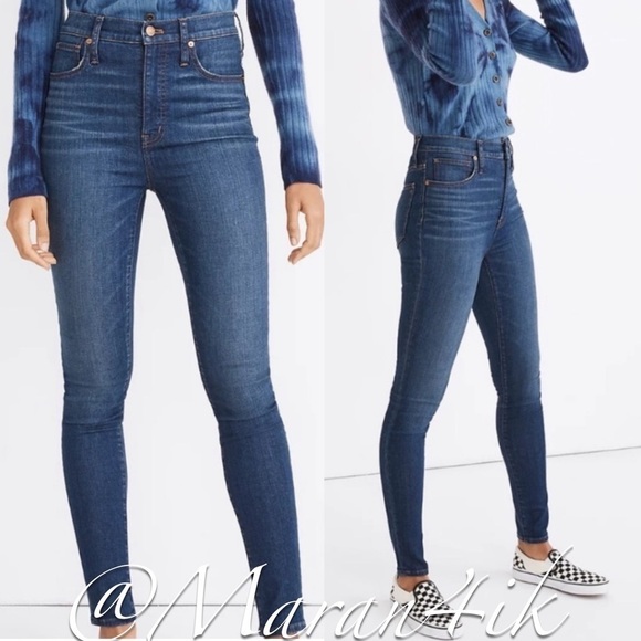 Madewell 10" High-Rise Skinny Jeans size 27 - Picture 1 of 12